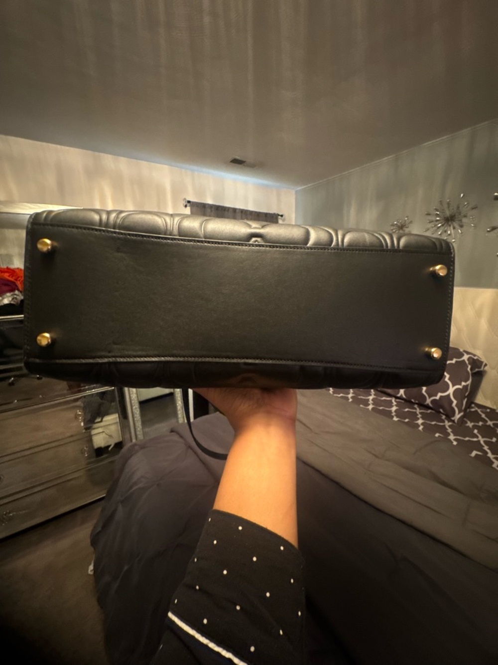 Coach Maggie Tote Bag In Signature Leather - Picture 10 of 11